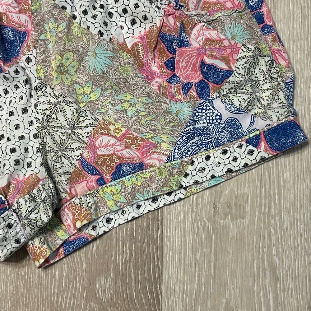 Victoria’s Secret Patchwork Print Pajama Sleep Shorts w Pockets Sz Small - Picture 6 of 7